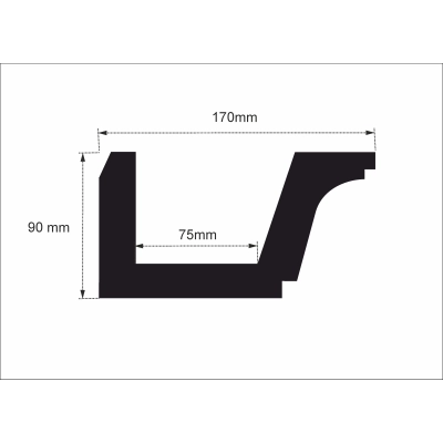 Stuckleisten LED H-5